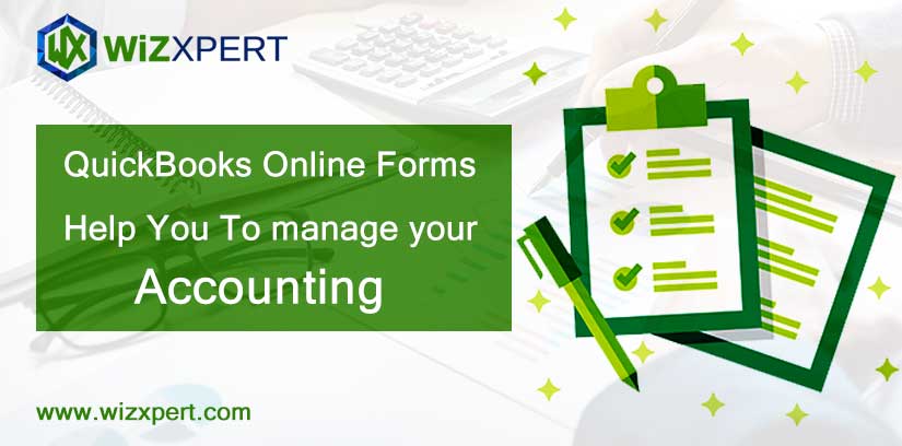 QuickBooks Online Forms Help You To manage your Accounting