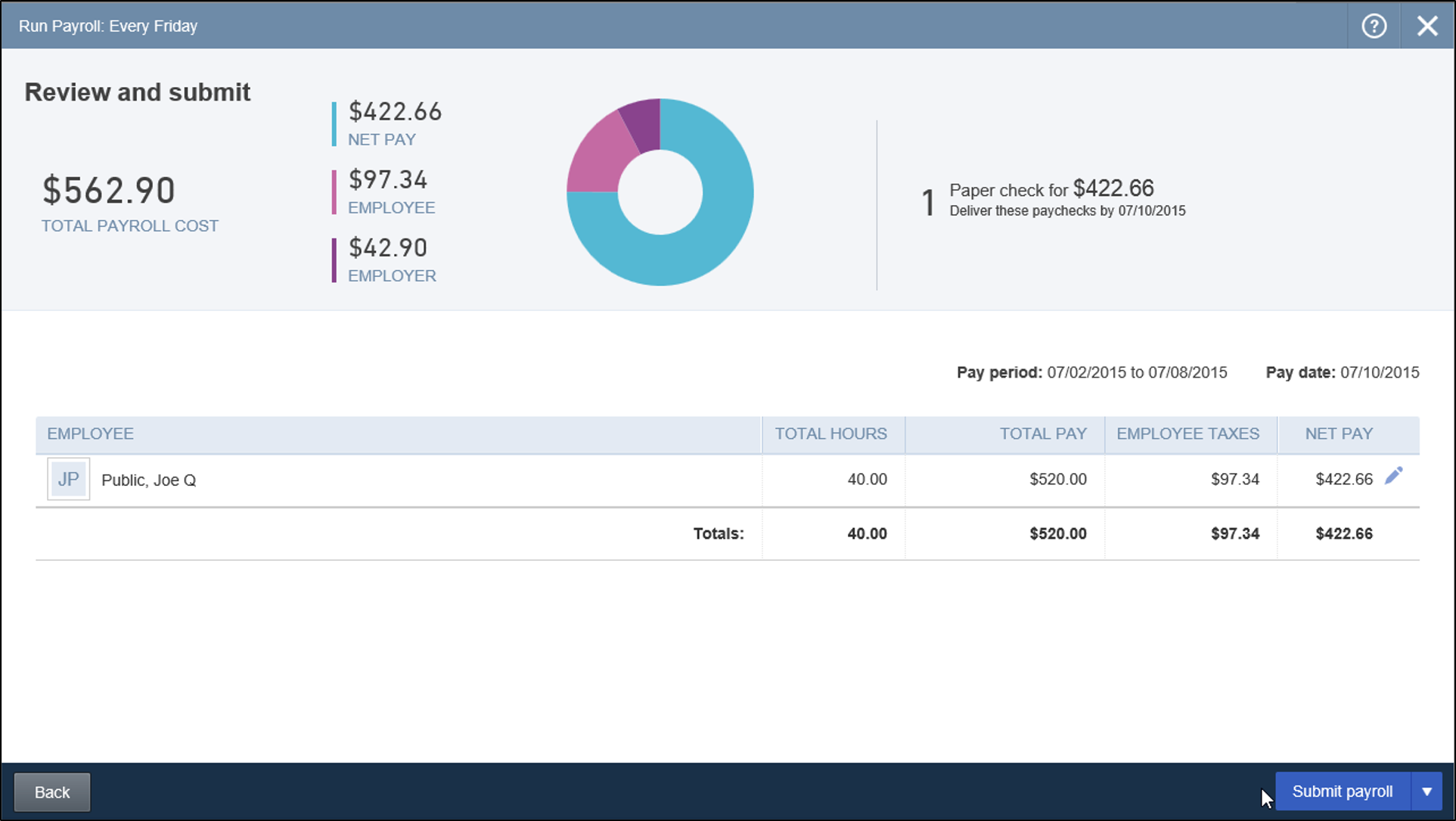 intuit online payroll log in