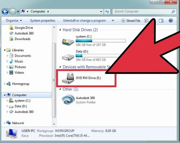 Download Quicken or insert the Quicken CD into your disc drive img
