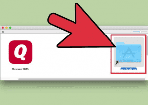 drag the Quicken icon into your Applications folder