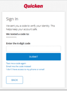 enter the 6-digit code at that point click