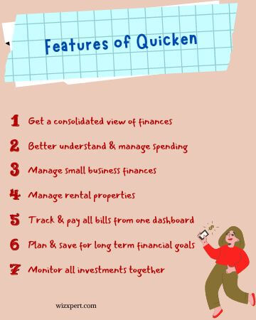 Features of Quicken