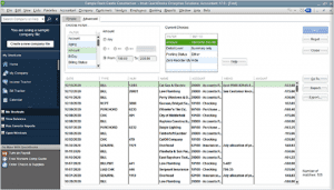 quickbooks accountant desktop faster search
