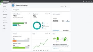 Navigating QuickBooks Dashboard