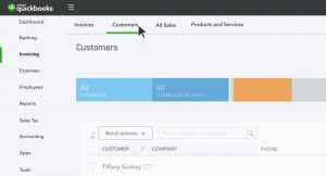 Navigating QuickBooks Navigation Bar
