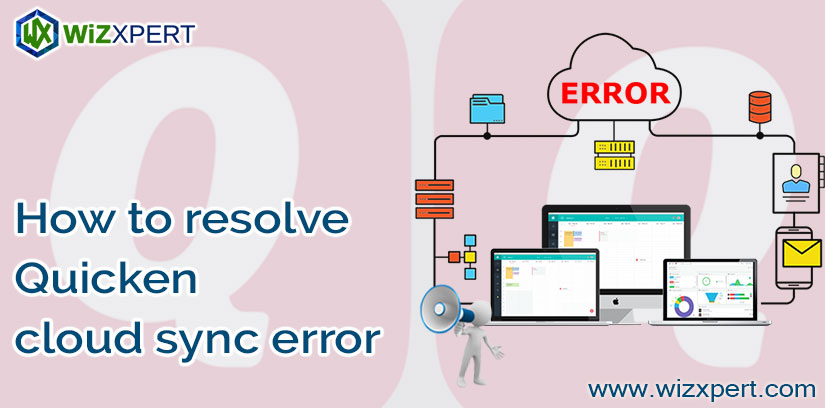 How to resolve Quicken cloud sync error