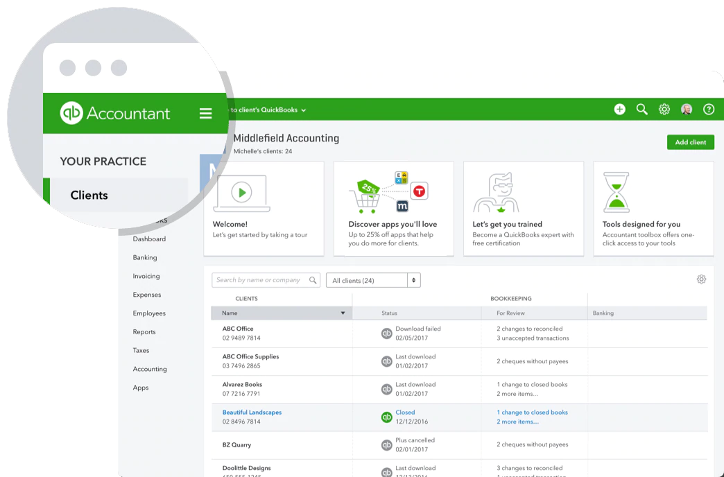 QuickBooks Accountant