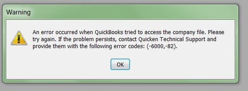 QuickBooks Error 6000 82