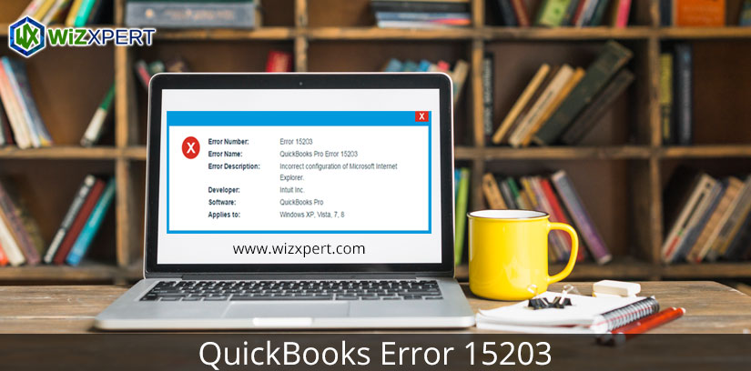 QuickBooks Error 15203