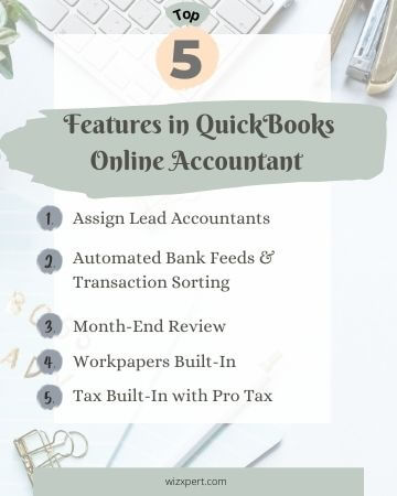Top 5 Features in QuickBooks Online Accountant