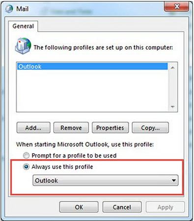 Outlook is missing from QuickBooks