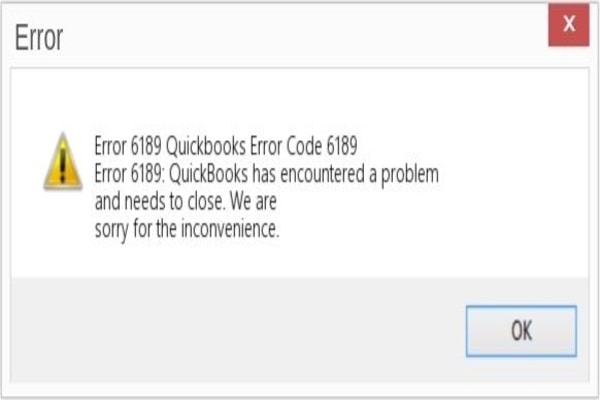 QuickBooks Error 6189 and  816 