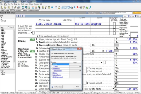 Features of Intuit ProSeries