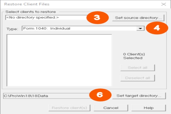 Intuit ProSeries- Find Client missing data