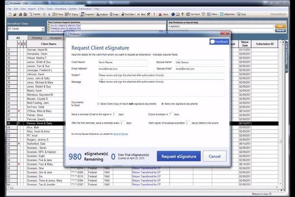 Intuit ProSeries-e-Signature