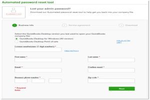 used automated password reset tool quickbooks used automated password reset tool quickbooks
