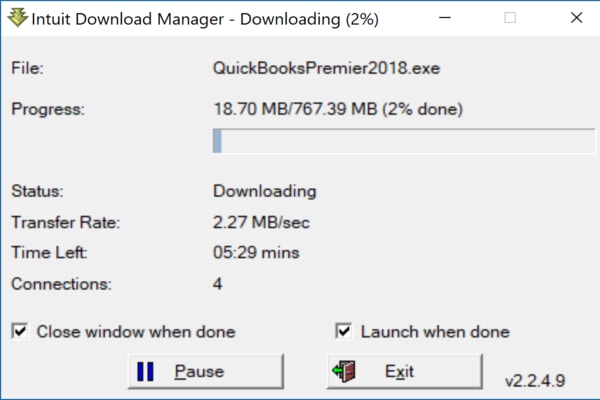 Intuit Download Manager