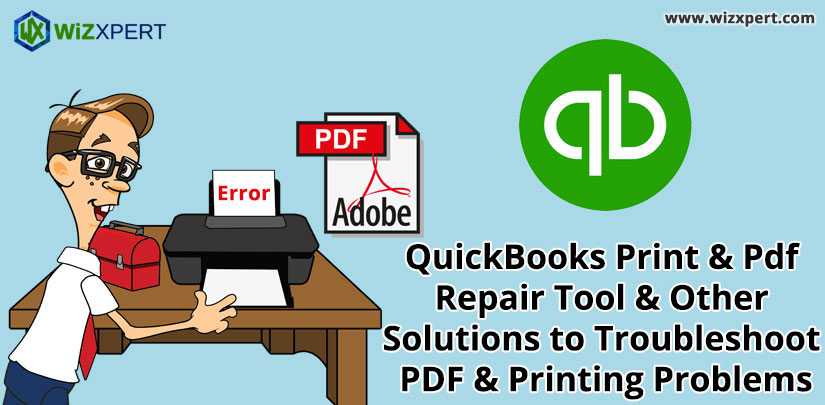 QuickBooks Print Pdf Repair Tool Other Solutions to Troubleshoot PDF Printing Problems