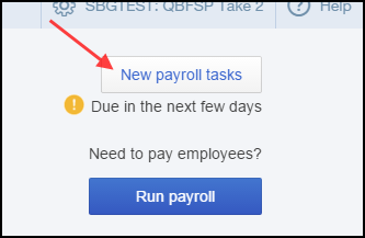 QuickBooks Online payroll for other versions