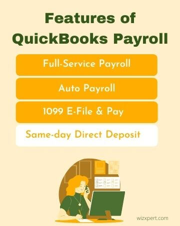 Features of QuickBooks Payroll