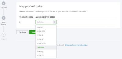 import invoices into QuickBooks