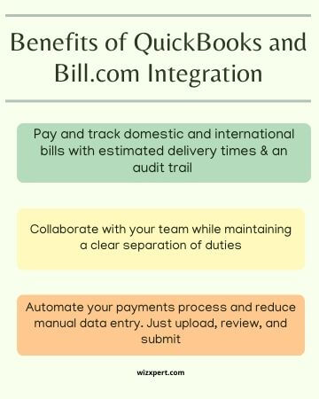 Benefits of QuickBooks and Bill.com Integration