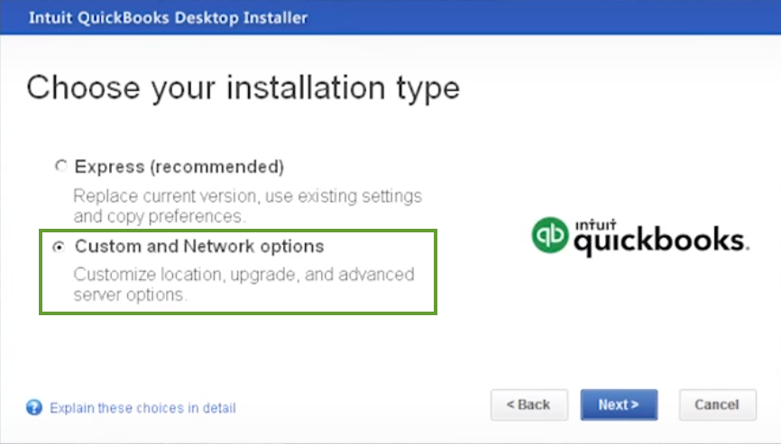 how to install QuickBooks Pro on a server for multiple use