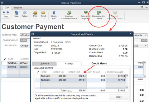 Create a Credit Memo in QuickBooks