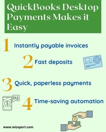 QuickBooks Desktop Payments makes it easy