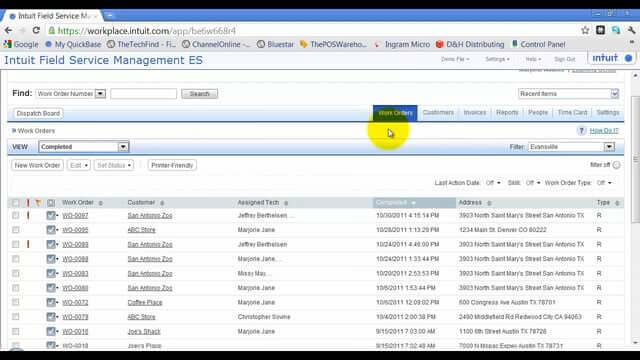 Intuit Field Service Management