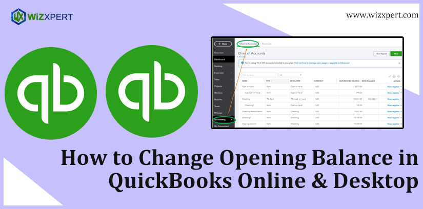 How to Change Opening Balance in QuickBooks Online & Desktop