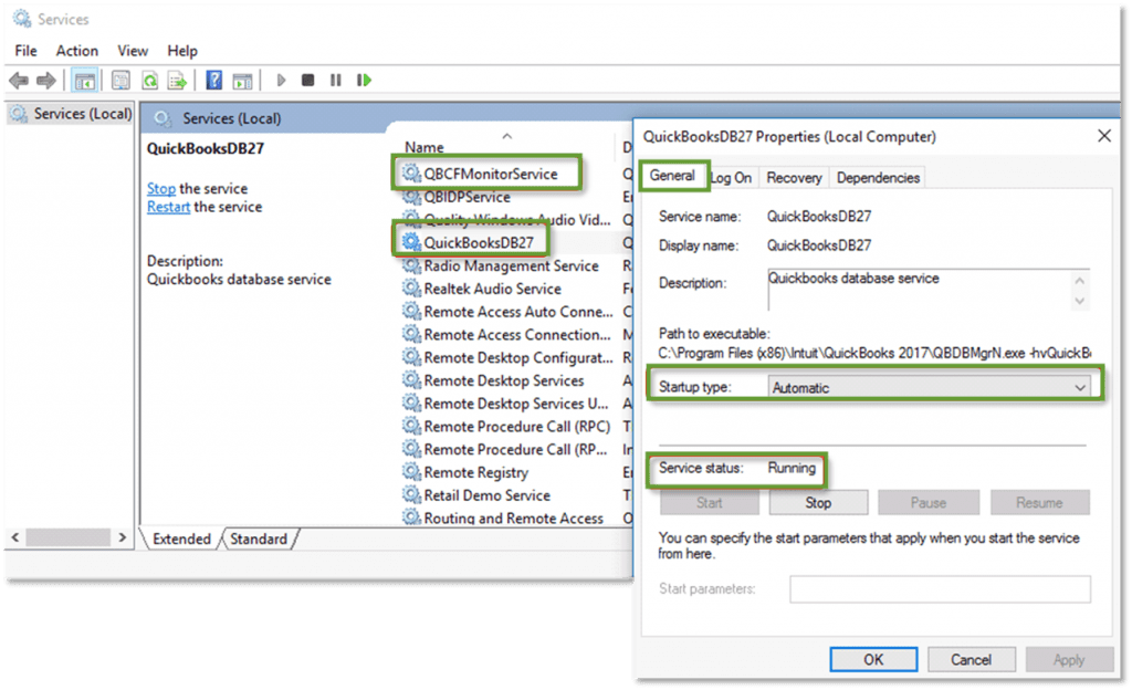 QuickBooks Error H505