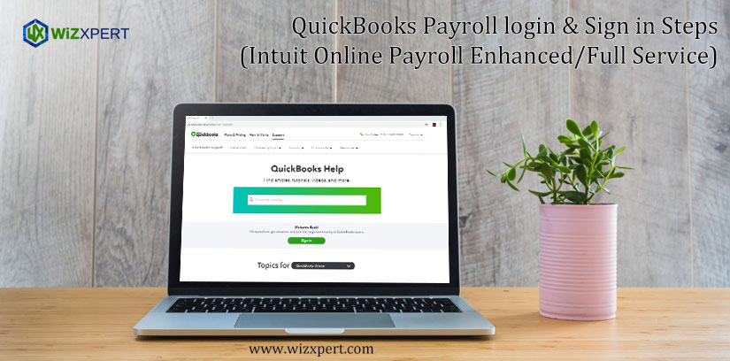 QuickBooks Payroll login & Sign in Steps (Intuit Online Payroll Enhanced/Full Service)