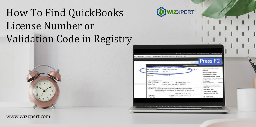 How To Find QuickBooks License Number or Validation Code in Registry