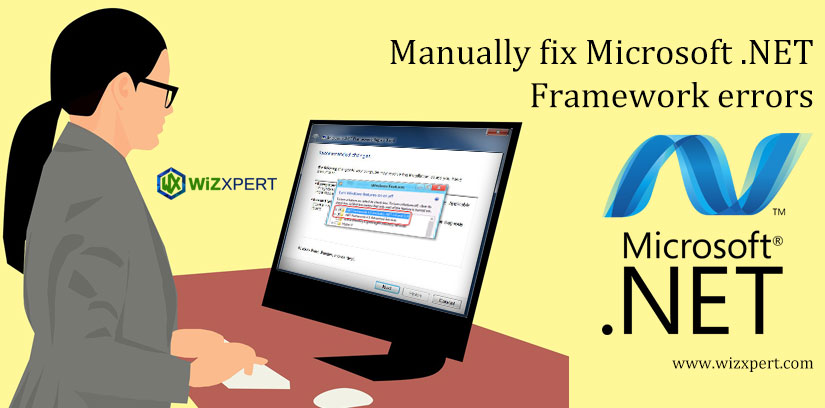 Manually fix Microsoft .NET Framework errors