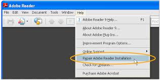 Repair & Update Adobe reader