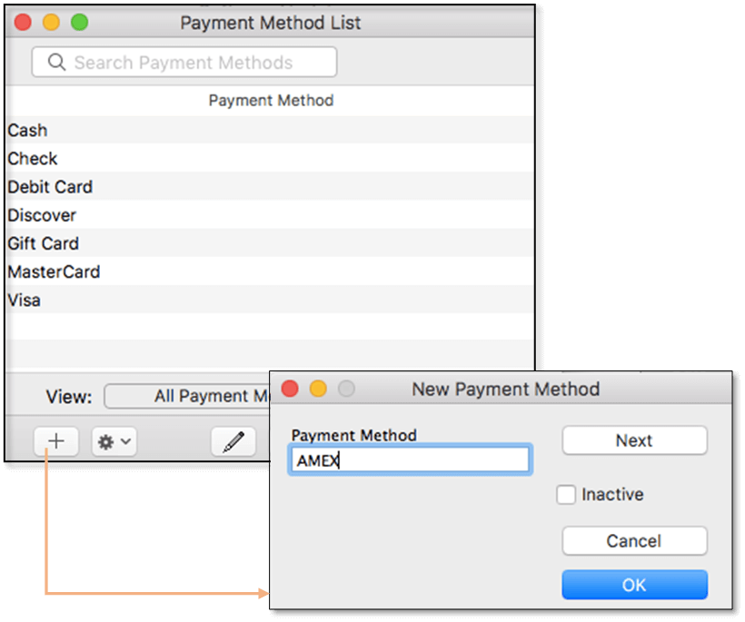 Add or Edit Accepted Credit Card Types In QuickBooks