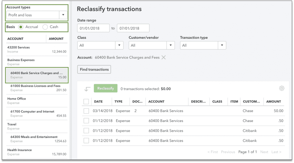 How To Move or Reclassify Transactions in QuickBooks Online Accountant