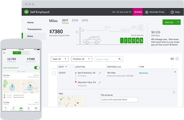 track mileage in QuickBooks Online