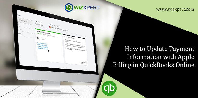 How to Update Payment Information with Apple Billing in QuickBooks Online