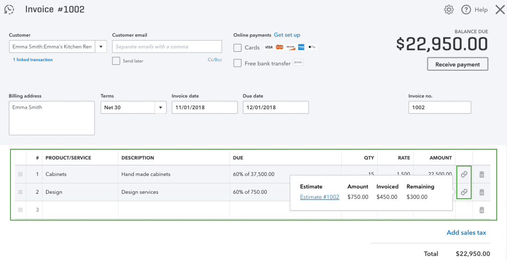  set up and create projects in QuickBooks Online