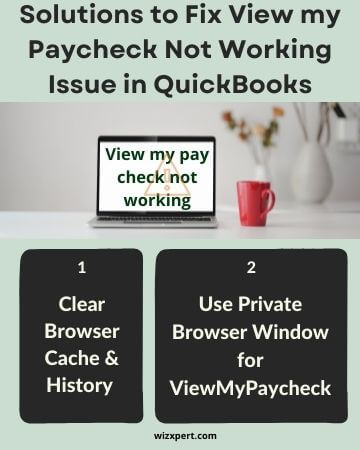 Solutions to Fix View my Paycheck Not Working Issue 