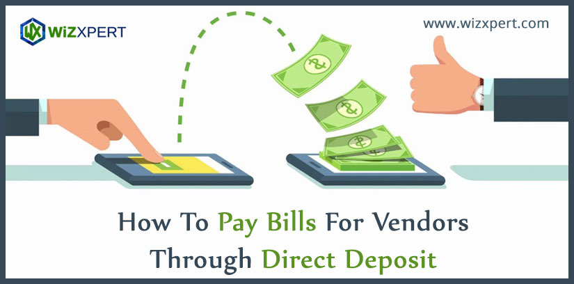 How To Pay Bills For Vendors Through Direct Deposit