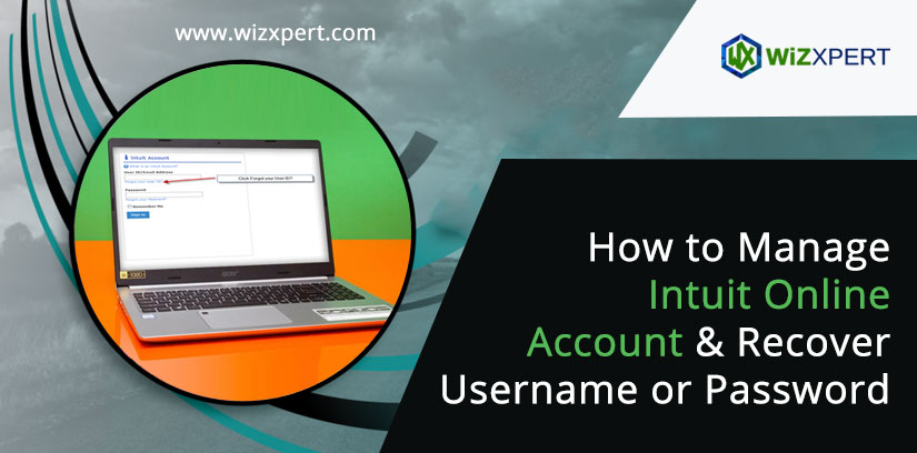 How to Manage Intuit Online Account & Recover Username or Password