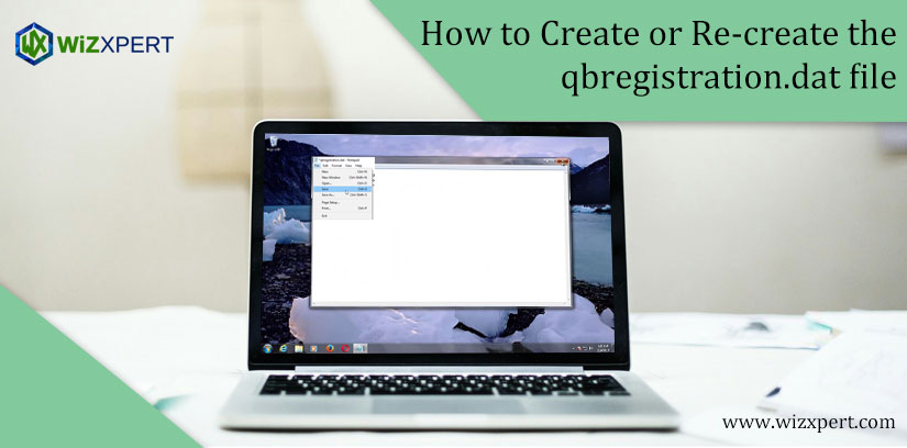 How to Create or Re-create the qbregistration.dat file