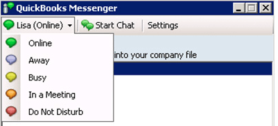 QuickBooks Messenger