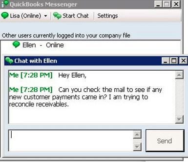 How to Enable and Use QuickBooks Messenger