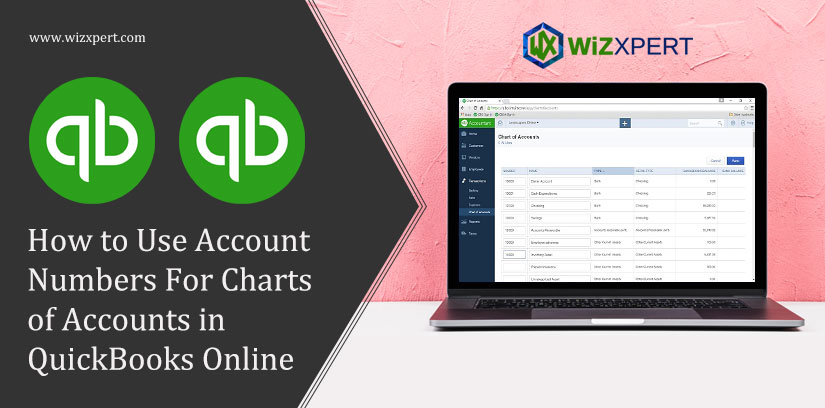 How to Use Account Numbers For Charts of Accounts in QuickBooks Online