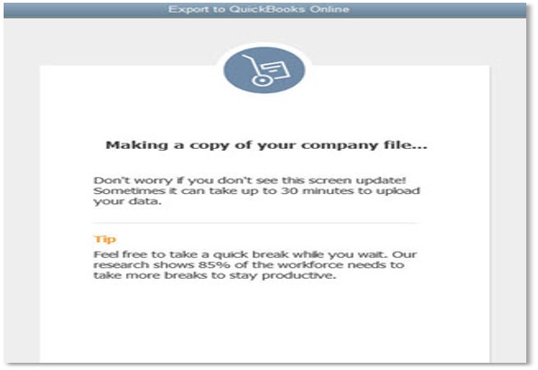 Issue copying your company file (Fix errors in converting Quickbooks Desktop to Online) Wizxpert