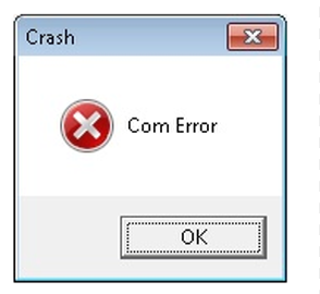 COM Error in QuickBooks